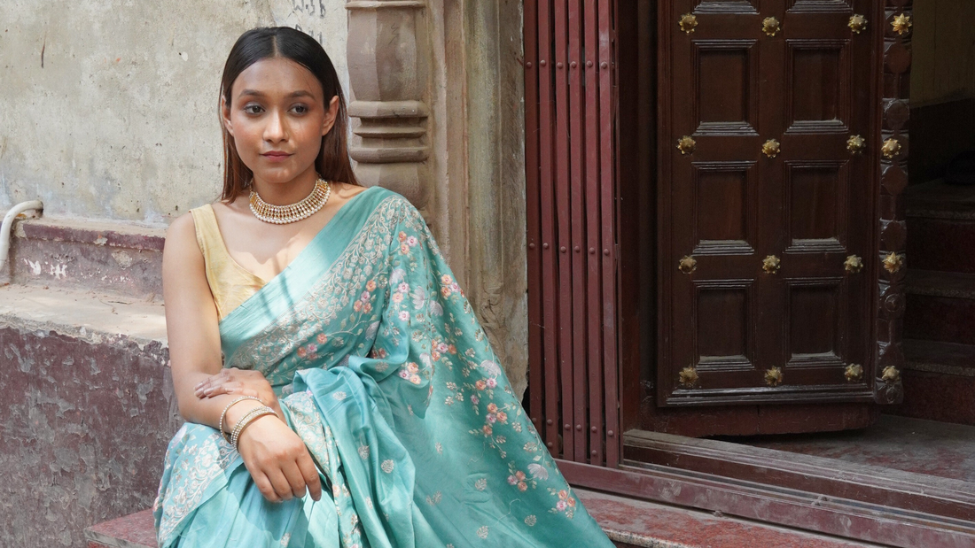 5 stylish ways to wear Banarasi silk sarees