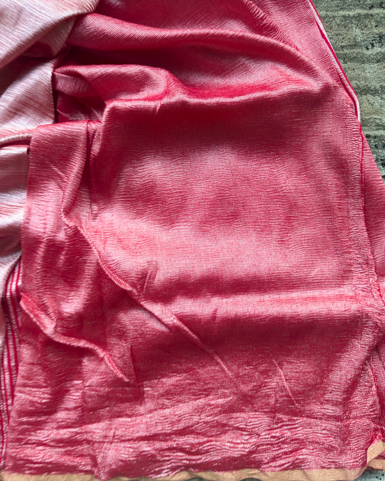 Red Pure Banarasi Munga Silk Saree