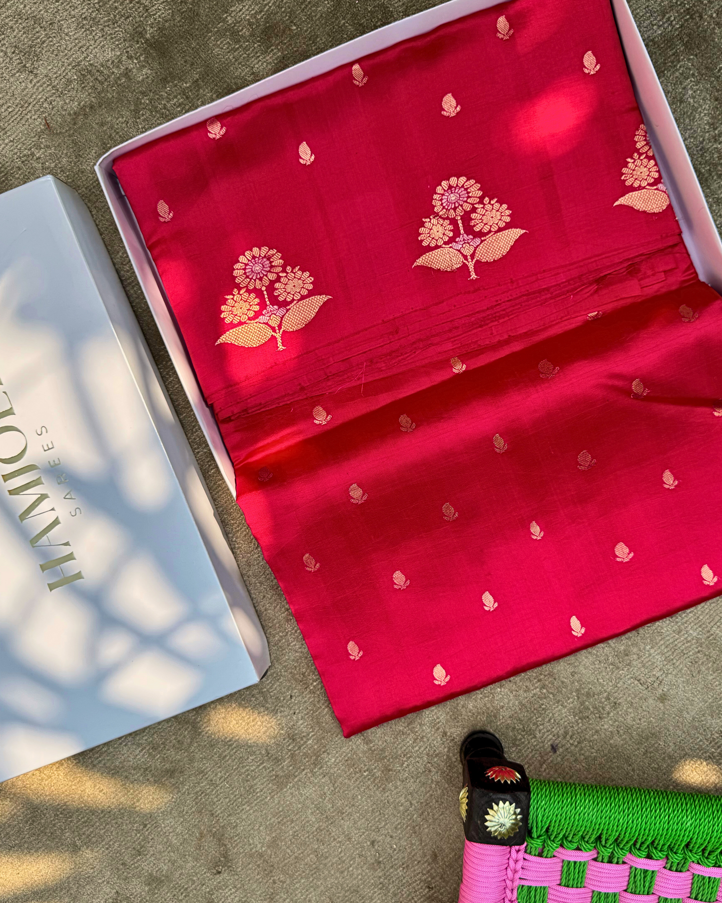 Pink Pure Banarasi Mulberry Soft Silk Saree
