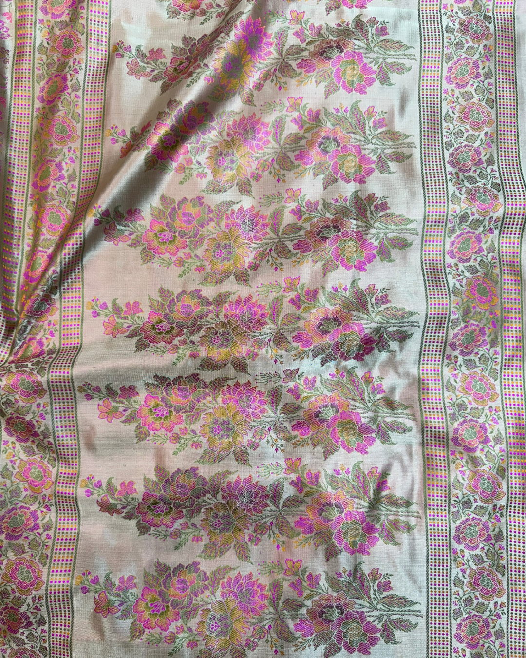Banarasi Pure Jamawar Tanchui Saree