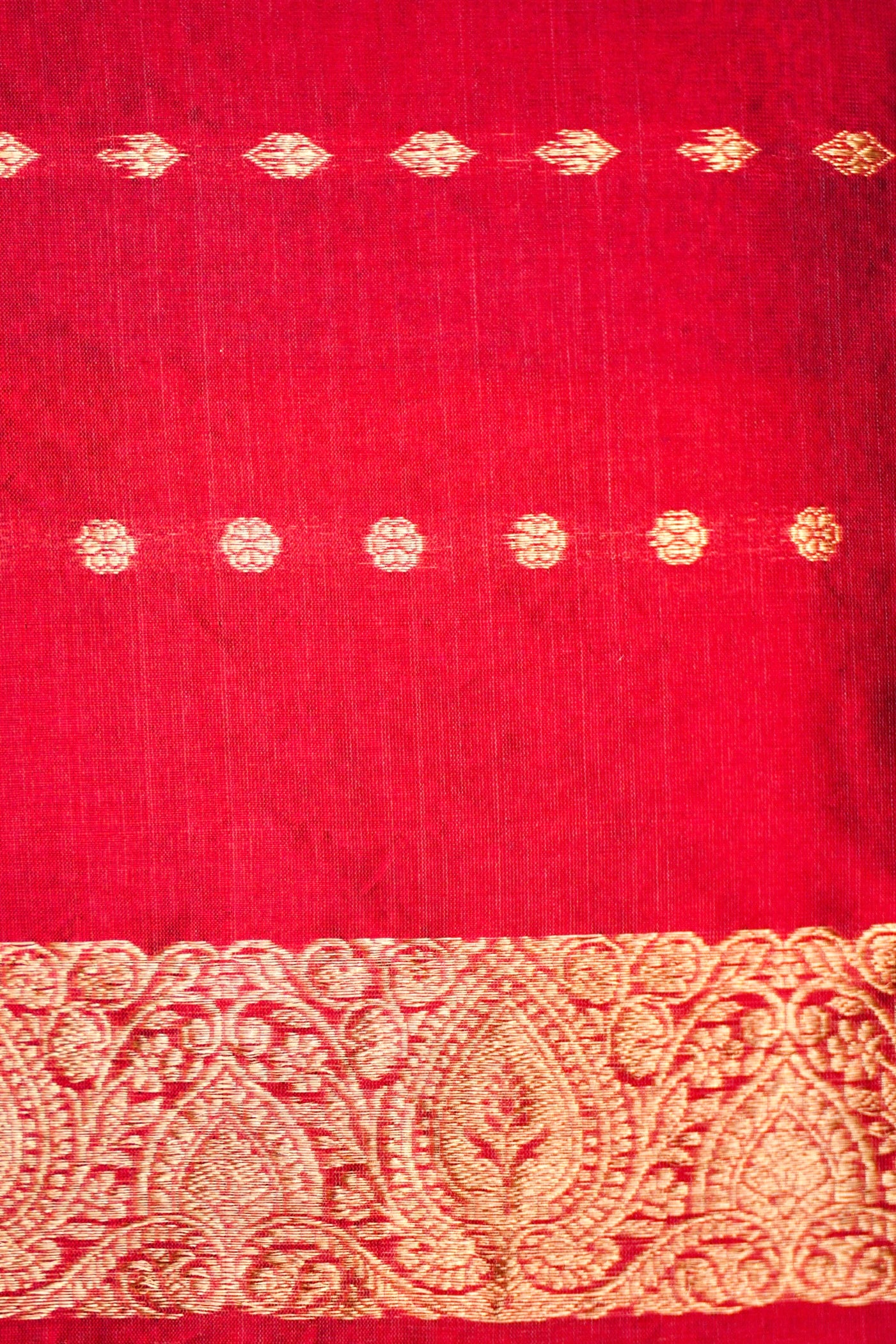 Pink Banarasi Handloom Double Kora Katan Handloom Saree