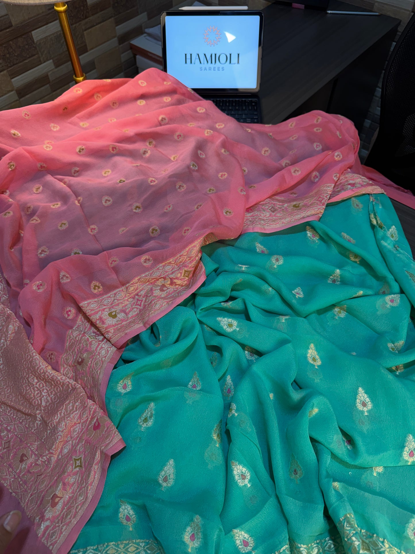 Gulnaar & Firoza — Georgette Suit Set