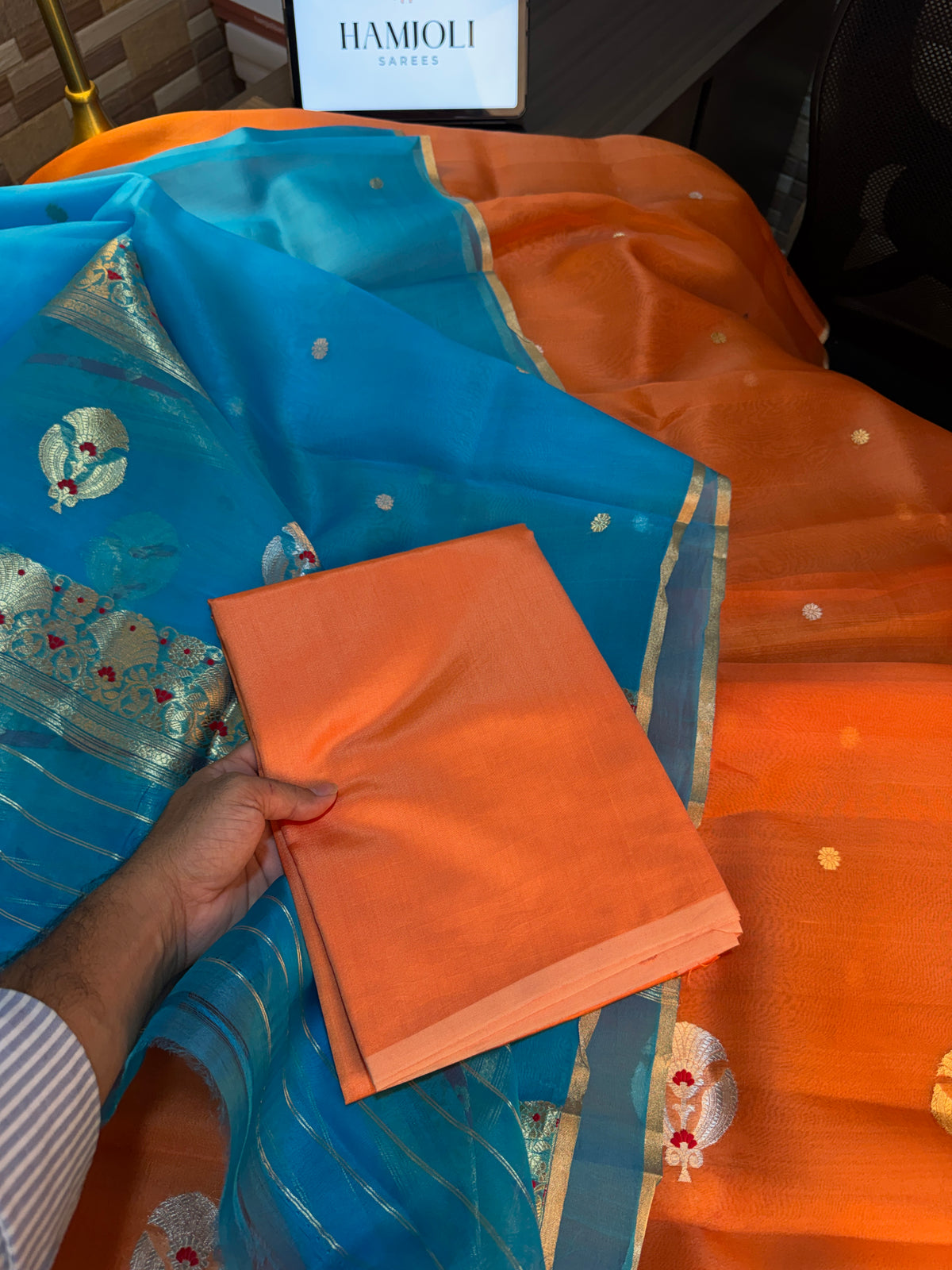 Neelambar — Banarasi Silk Suit Set