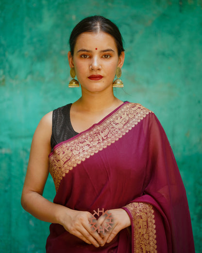 Khaddi Georgette Sarees l