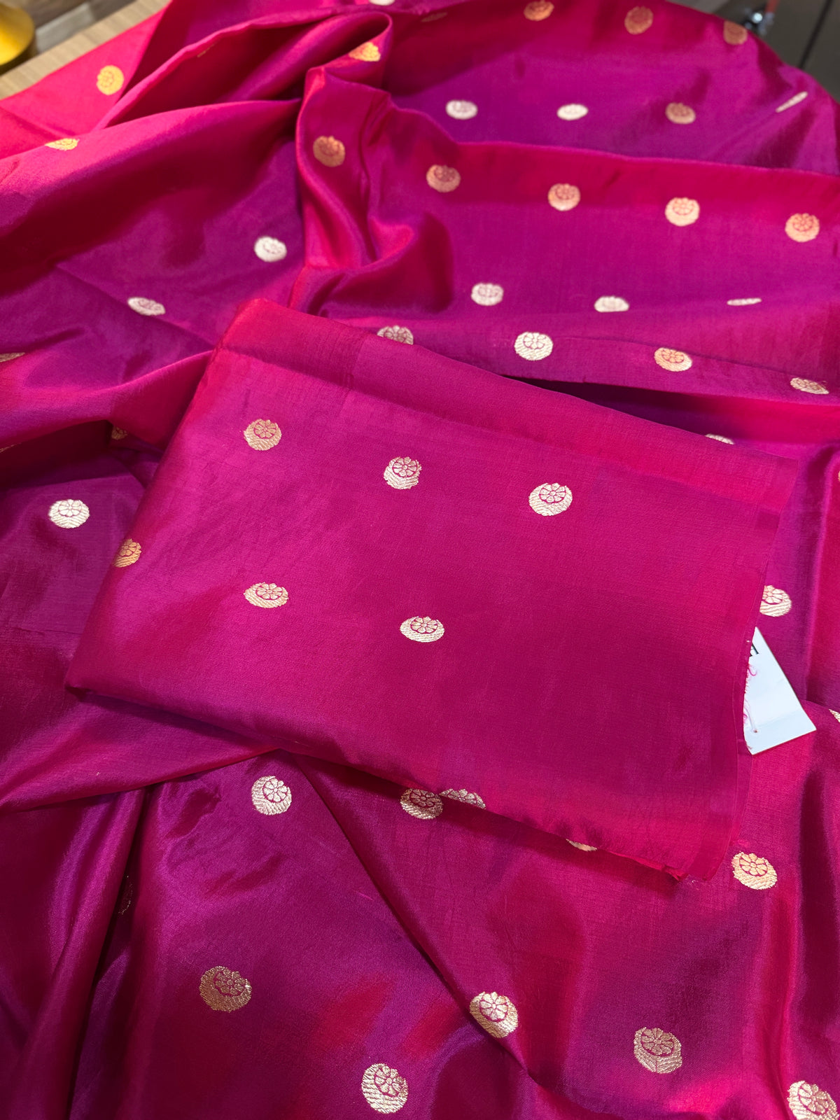 Pure Handloom Banarasi Silk Co-ord Set