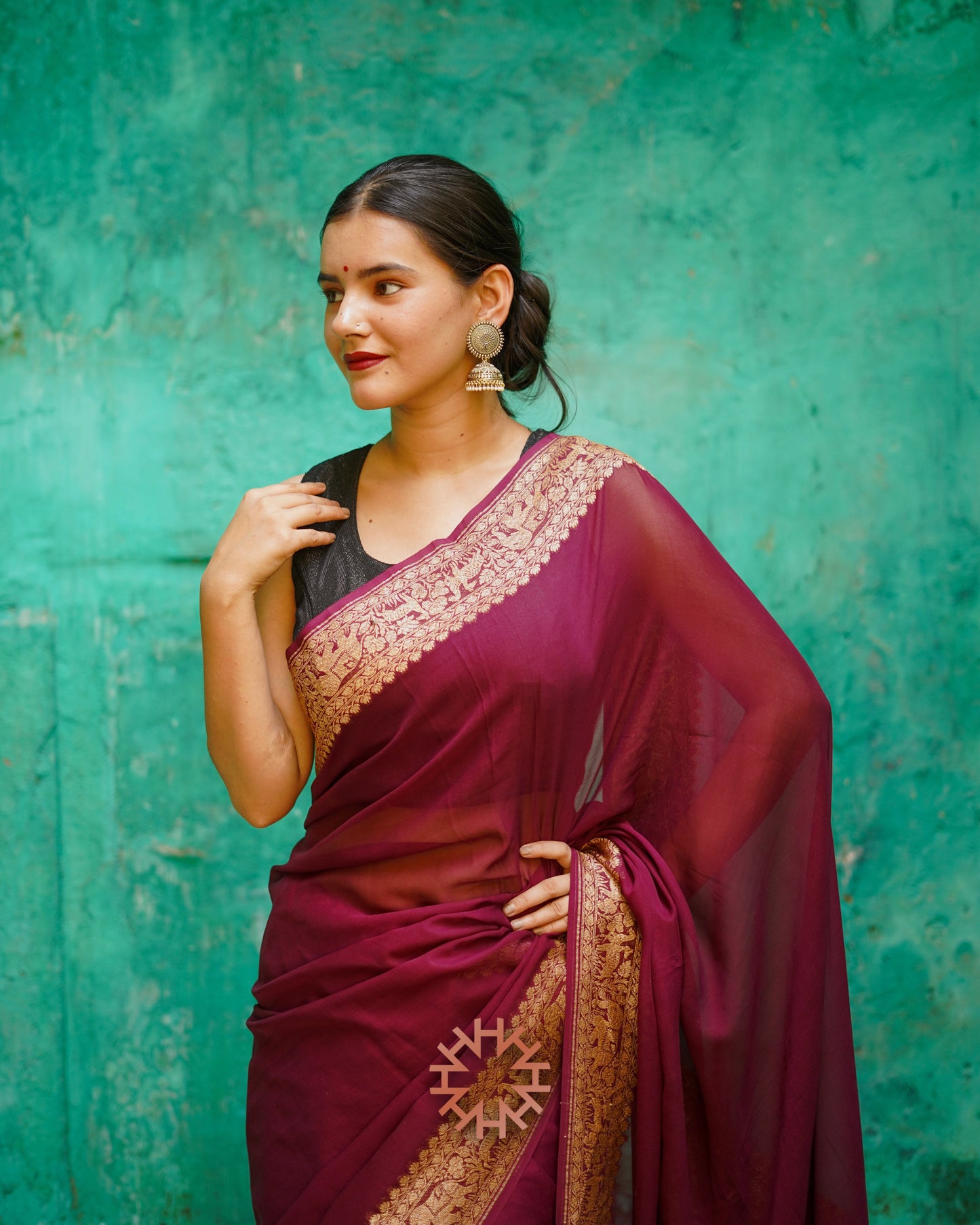 Khaddi Georgette Sarees l