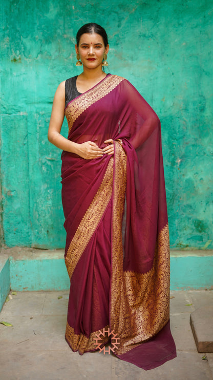 Khaddi Georgette Sarees l