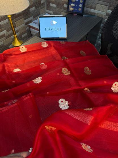 Mehfil-e-Gul — Kora Silk 3-Piece Suit Set