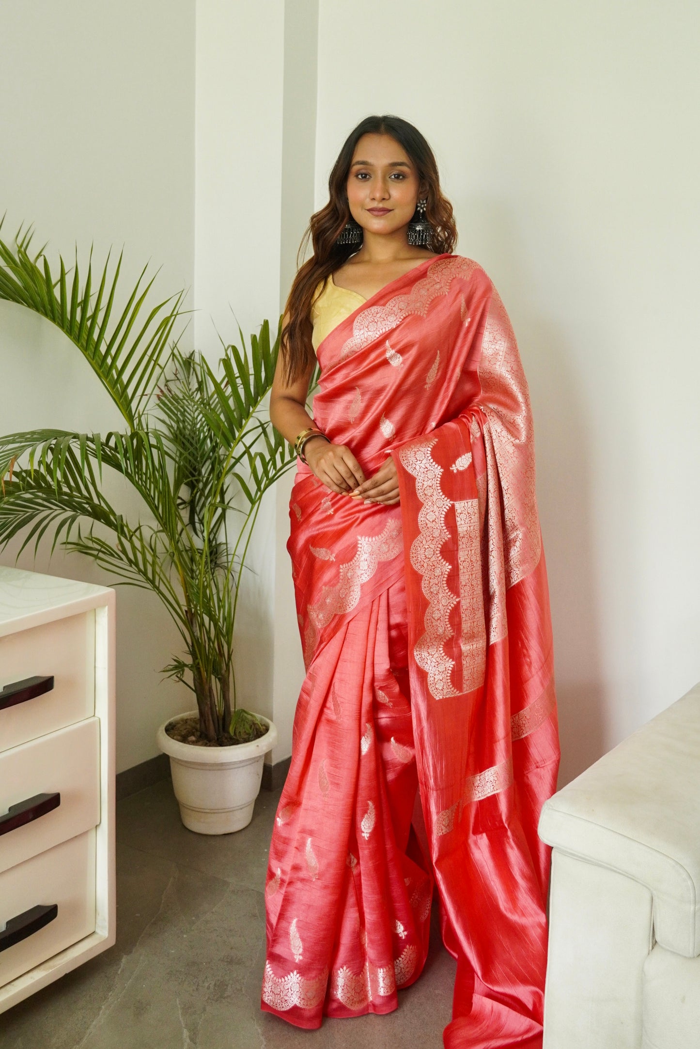 Light Pink Raw Mango - Ethereal Silk