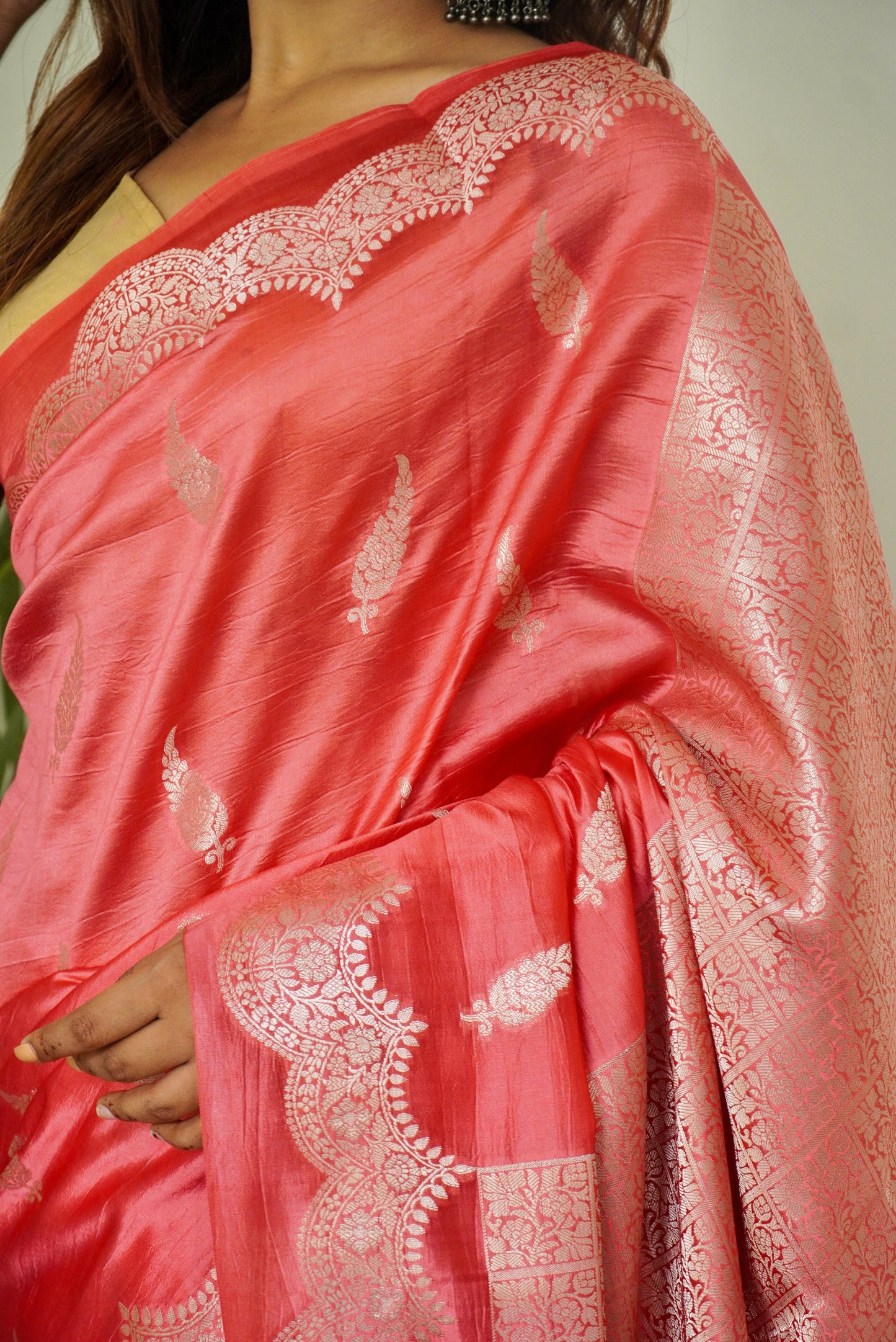 Light Pink Raw Mango - Ethereal Silk