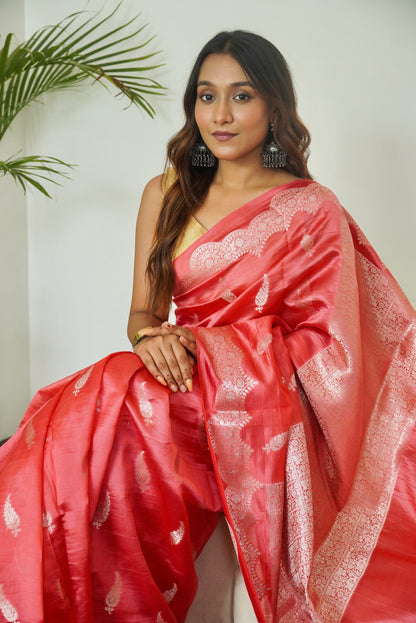 Light Pink Raw Mango - Ethereal Silk