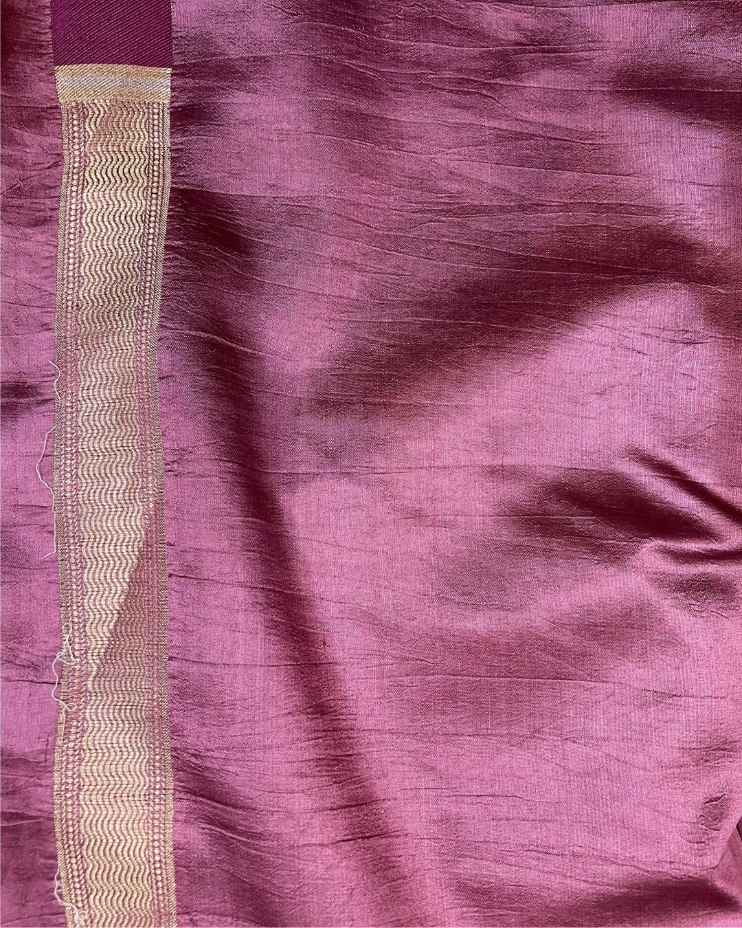 Pink Maroon Raw Mango Saree
